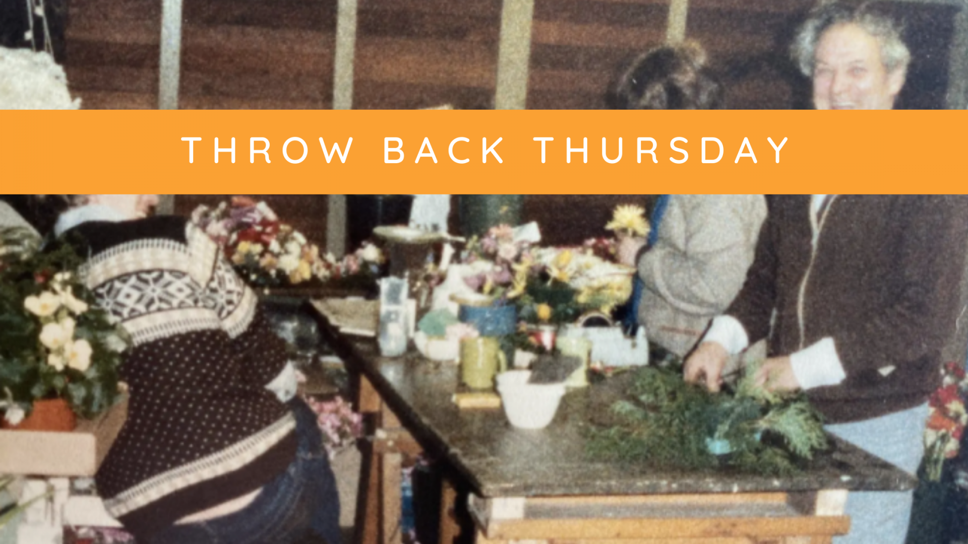 Throw back Thursday